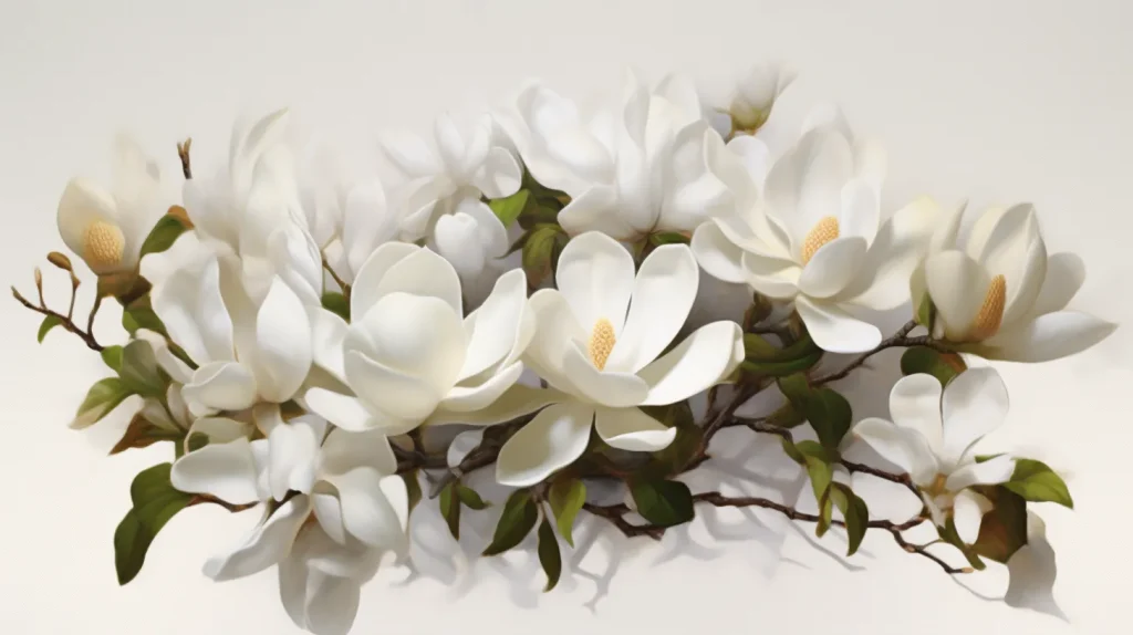   In realtà, la magnolia, con la sua eleganza discreta e la sua fioritura vistosa,