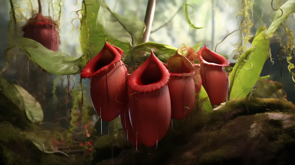 Piante Carnivore del genere Nepenthes – Studio delle piante in grado di catturare e digerire insetti