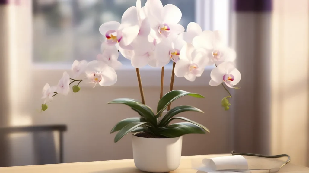 Phalaenopsis Amabilis: una bellissima orchidea dalle grandi e vistose fioriture bianche”