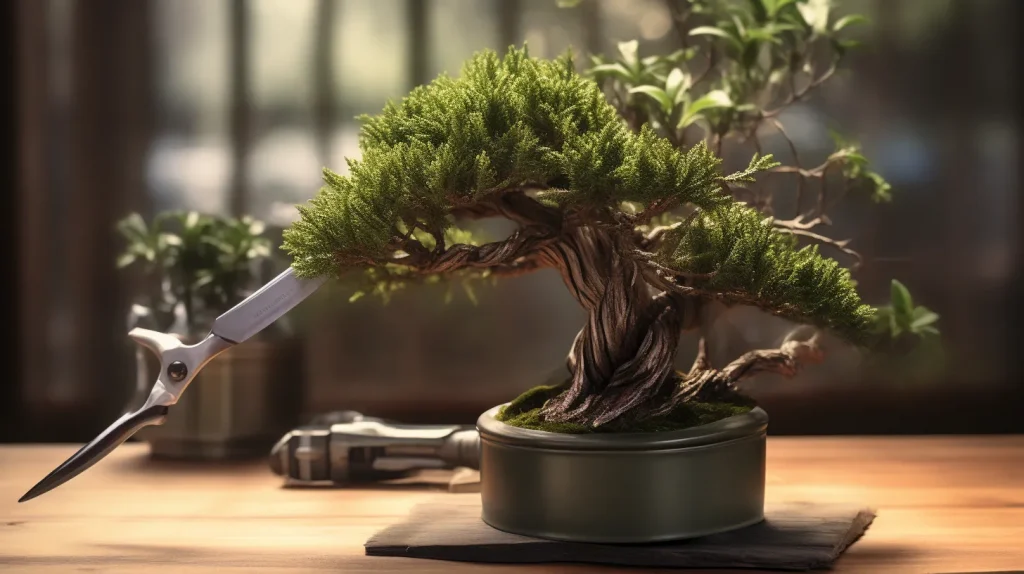 Bonsai forbici: strumento taglio ideale per la cura e la manutenzione delle piante bonsai