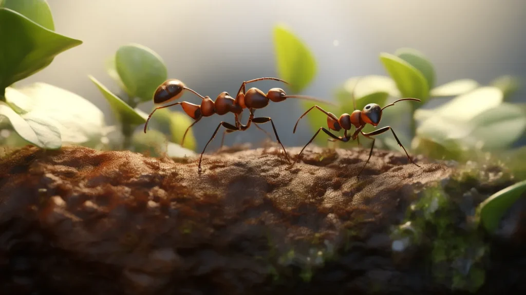 Un’analisi sul comportamento delle formiche nel loro ambiente naturale